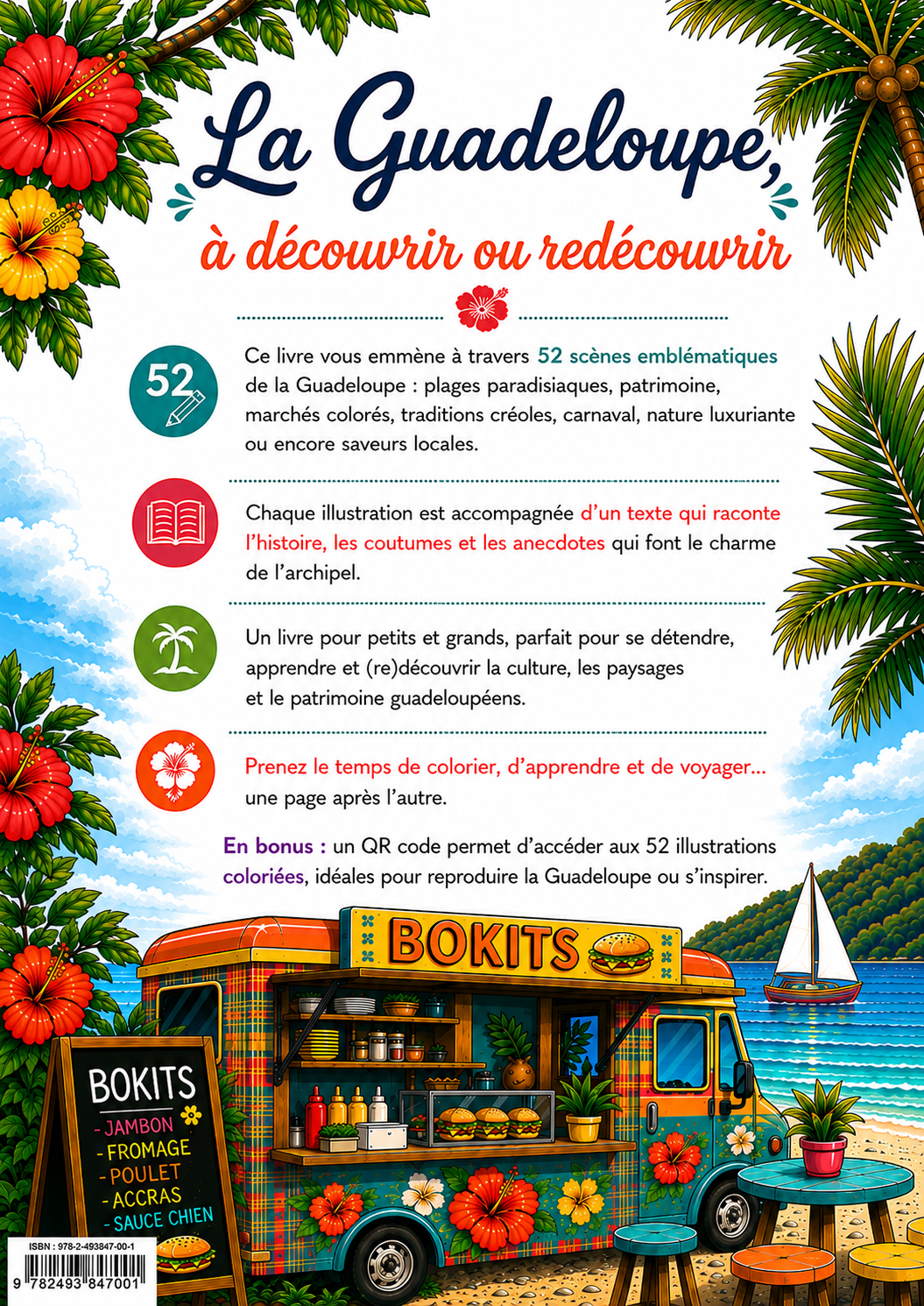Colorie la Guadeloupe