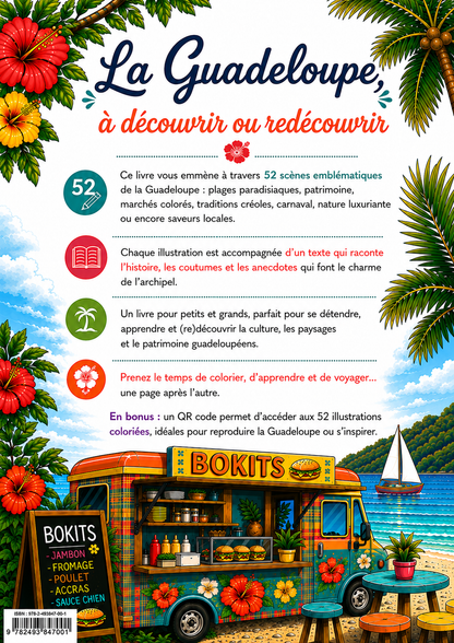 Colorie la Guadeloupe